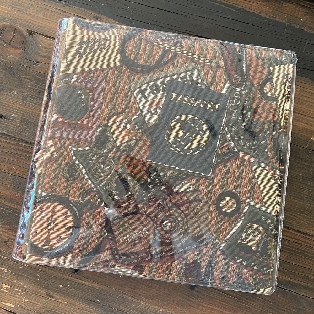 Travel Pattern Creative Memories Album NEW